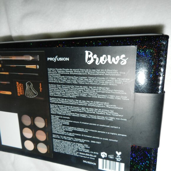 Brows Stencils Complete 19 Pc Complete Brow Kit Profusion Cosmetics🆕📦🏃🏻⚡💨🚚 - Picture 10 of 15